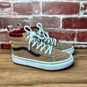 Vans Shoes Boys Size 2 MTE Suede Insulated Cold Weather High Tops